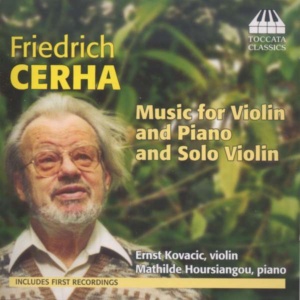 Friedrich Cerha Kammermusik mit Violine